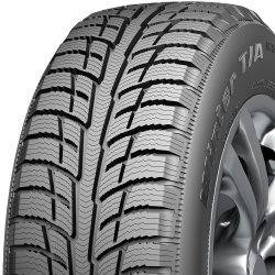 Close-up of BFGOODRICH Winter T/A KSI BSW tire tread pattern.