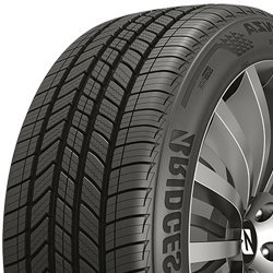 Migo Tire Corp. tire with detailed tread pattern for optimal traction and durability.