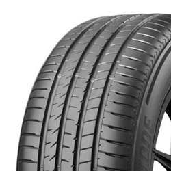 High-performance tire with detailed tread pattern for optimal grip and durability.