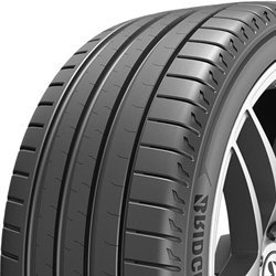 Close-up of a Migo Tire with detailed tread pattern for durability.