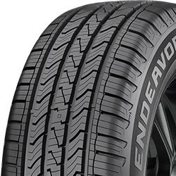 Cooper Endeavor Plus all-season tire with detailed tread pattern.