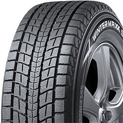 Dunlop Winter Maxx SJ8 tire with detailed tread pattern for winter driving.