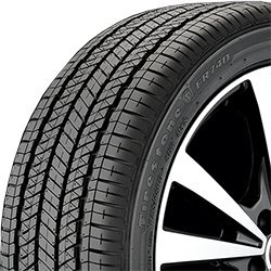 Close-up of a Migo Tire with detailed tread pattern and alloy wheel.