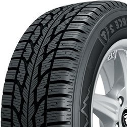 All-season tire with detailed tread pattern for optimal traction and durability.