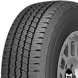 Migo Tire Corp. heavy-duty truck tire with durable tread pattern.