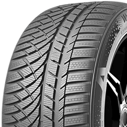Kumho WP72 P245/45R20 XL 103 V winter tire with detailed tread pattern.
