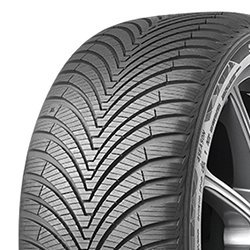 Kumho HA32 all-weather tire with detailed tread pattern for versatile driving.