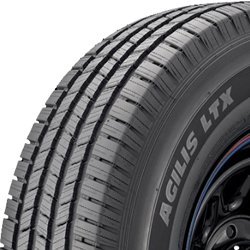 Michelin Agilis LTX LT245/75R16 LRE tire for all-season use.