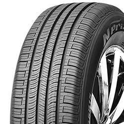 Nexen Npriz AH5 P235/60R18 XL 107 H all-season tire on a vehicle.