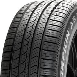 Pirelli Scorpion AS Plus 3 all-season tire with detailed tread pattern.