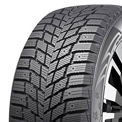 Close-up of a Migo Tire with detailed tread pattern for all-season performance.