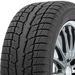 Toyo Observe Gsi 6 HP P225/55R17 97 H winter tire on alloy wheel.