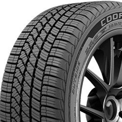 Cooper tire mounted on a black alloy wheel for Migo Tire Corp.