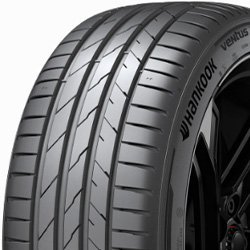 High-performance tire with advanced tread design for optimal grip and durability.