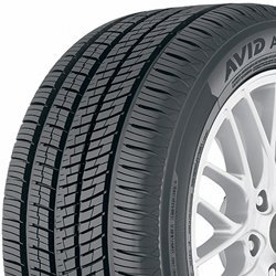 Yokohama Avid Ascend GT P245/40R19 tire on a vehicle.