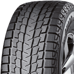 Yokohama IceGuard G075 winter tire with detailed tread pattern.
