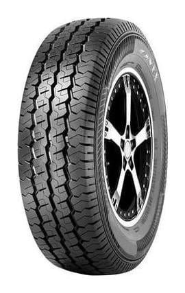 Migo Tire Corp. heavy-duty tire with black alloy wheel for commercial vehicles.
