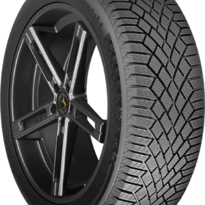 Continentally VikingContact 7 winter tire on alloy wheel for SUV or truck.
