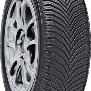 All-season tire with detailed tread pattern for SUVs and CUVs.