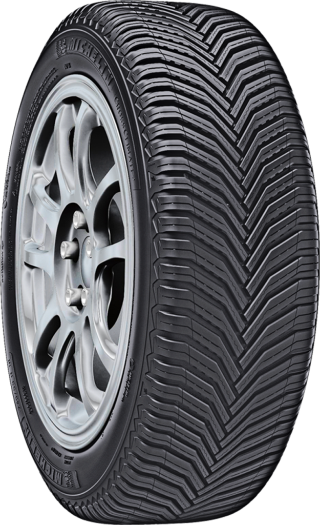 All-season tire with detailed tread pattern for SUVs and CUVs.