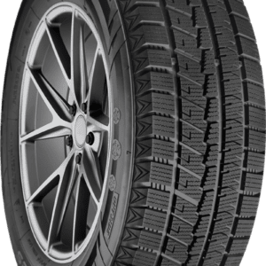 All-season tire with detailed tread pattern for optimal grip and performance.
