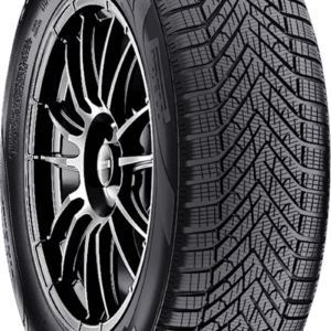 All-season tire with detailed tread pattern for optimal traction and performance.
