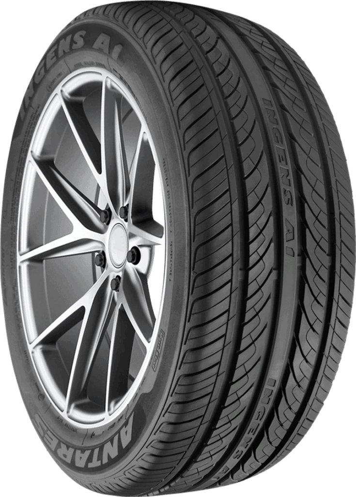 Antares Ingens A1 P215/45R17 91 W all-season tire with alloy wheel.