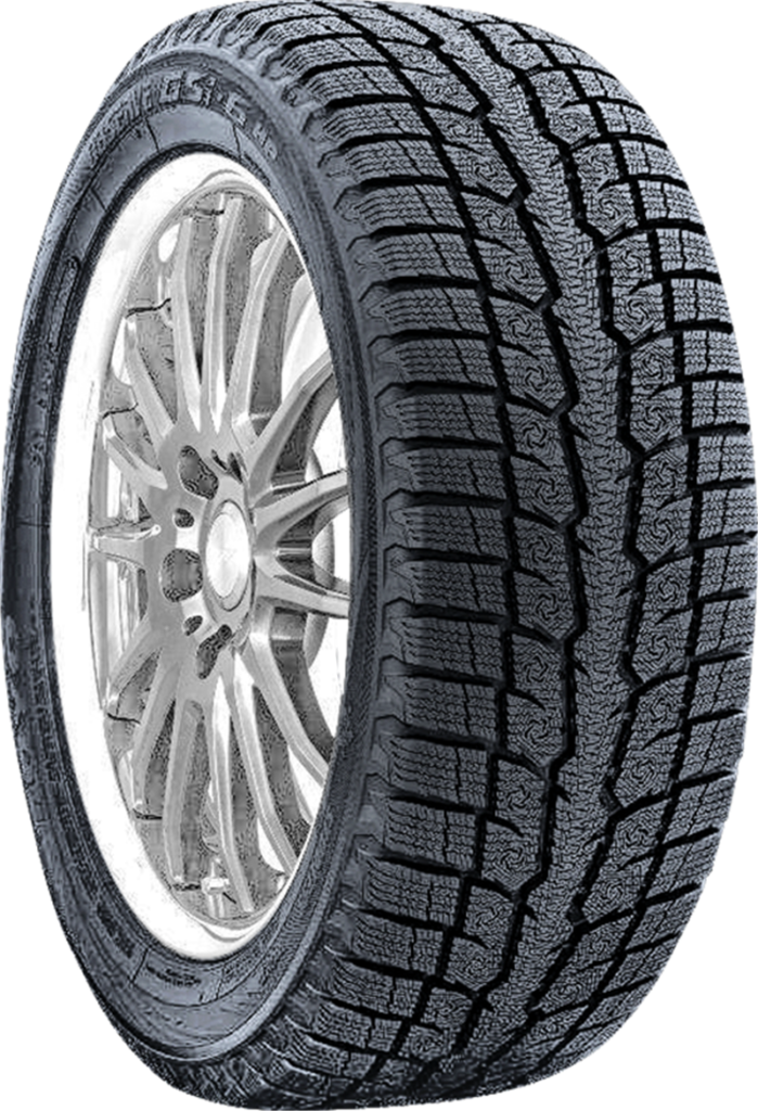 Toyo Observe Gsi 6 HP P245/55R18 winter tire on alloy wheel.