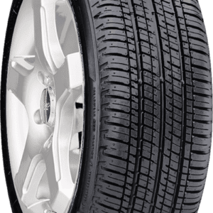 All-season tire with detailed tread pattern for reliable performance.