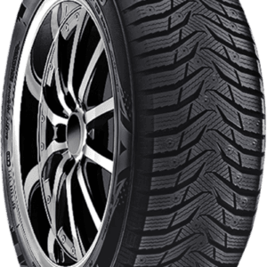 Kumho WI31 P195/65R15 91 T winter tire with detailed tread pattern.