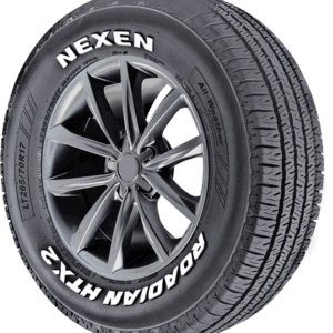 Nexen Roadian HTX 2 tire with alloy wheel, all-weather performance.