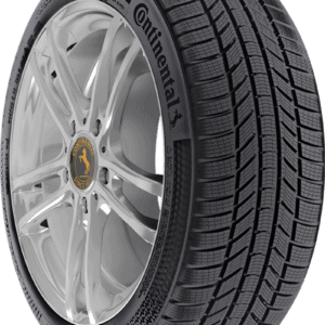 Continental WinterContact TS 870 P winter tire with alloy wheel.