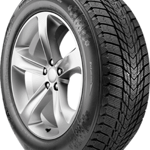 All-season Nexen tire mounted on a silver alloy wheel for vehicles.