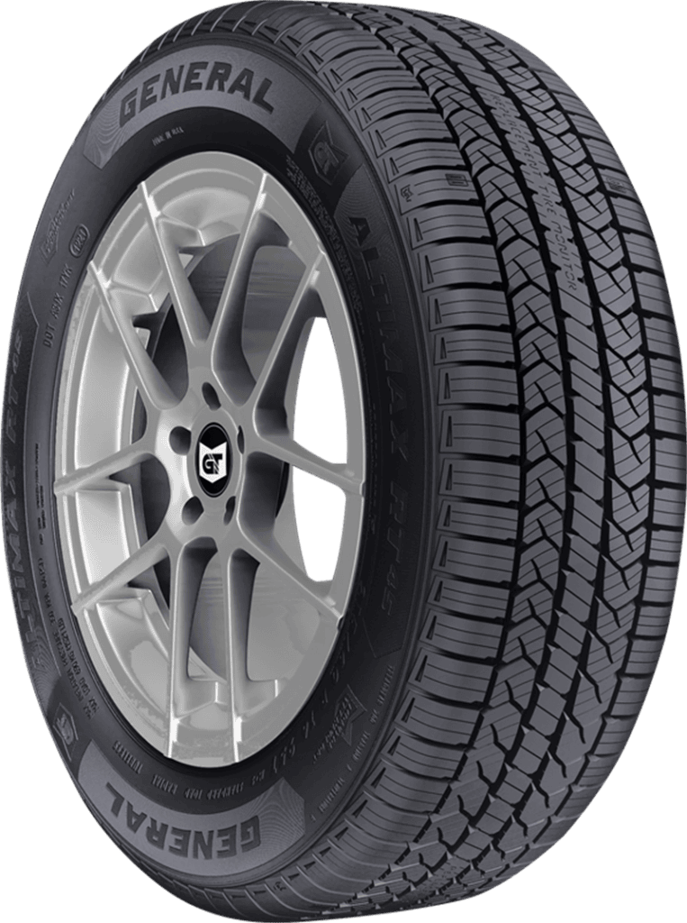 General tire with alloy wheel for trucks and SUVs from Migo Tire Corp.