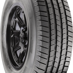 Michelin Defender LTX M/S tire for all-season driving and durability.