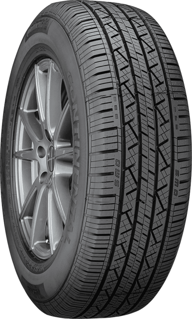 All-season tire with detailed tread pattern for versatile driving.