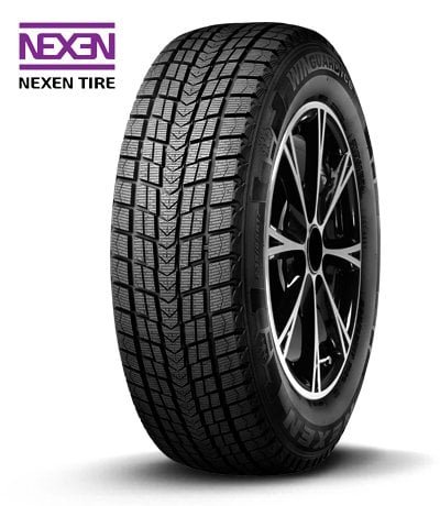 NEXEN WINGUARD ICE WS5 winter tire with detailed tread pattern.