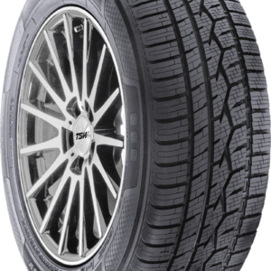 All-season tire with alloy wheel for trucks and SUVs from Migo Tire Corp.