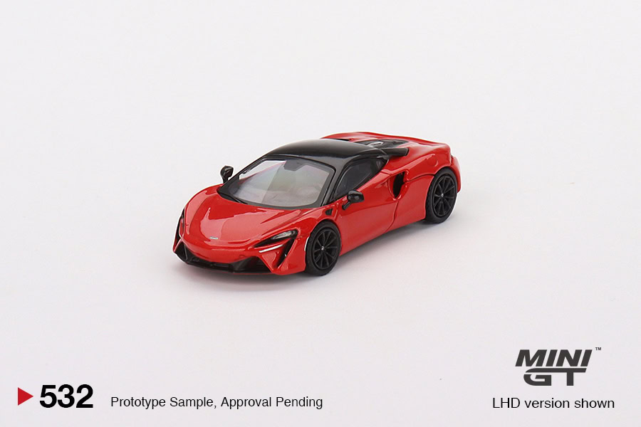 1:64 McLaren Artura Vermillion Red