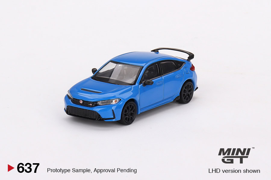 1:64 Honda Civic TYPE R Boost Blue Pearl