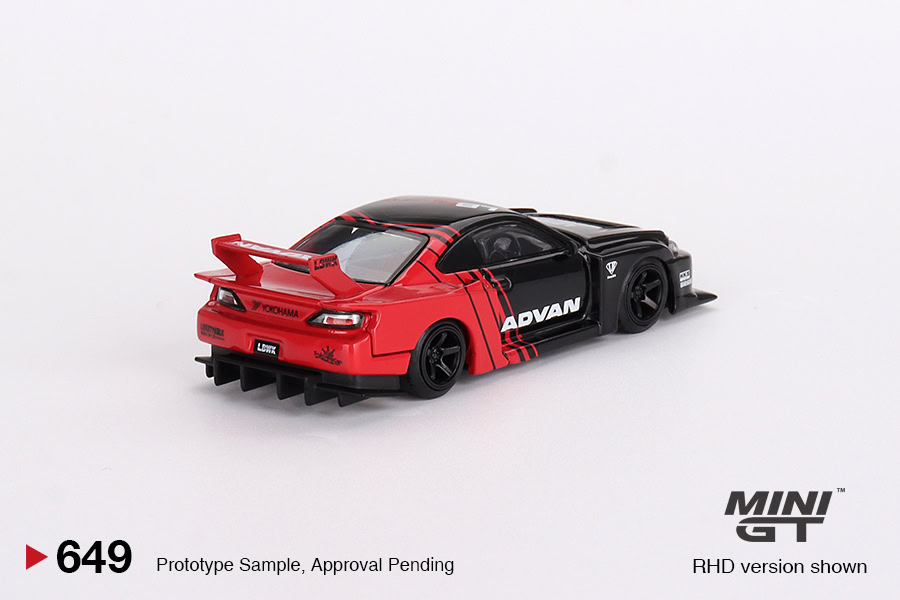 1:64 Nissan Silvia (S15) LB-Super Silhouette ADVAN - obrazek 2