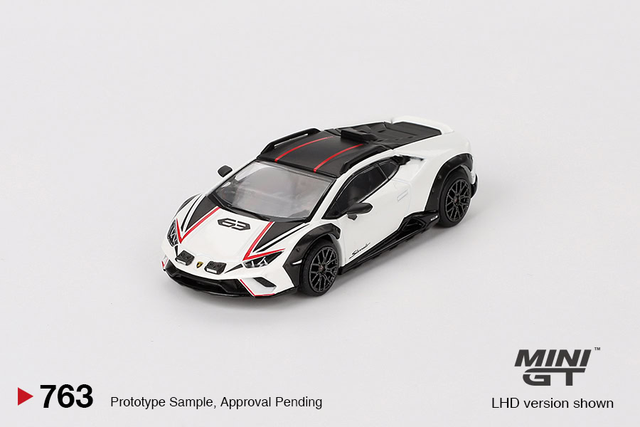 1:64 Lamborghini Huracan Sterrato Bianco Asopo