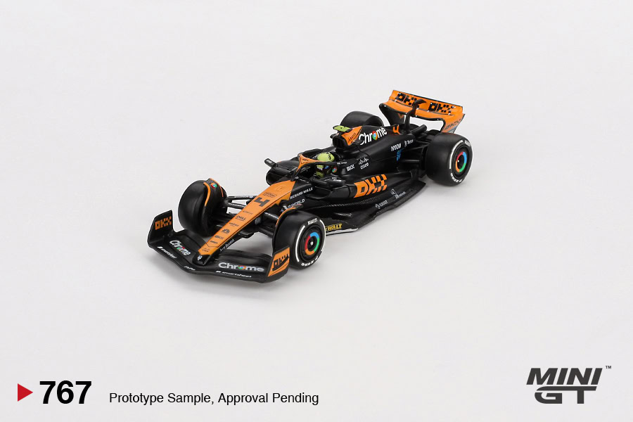 1:64 McLaren MCL60 #4 2023 F1 Japanese GP 2nd Place Lando Norris