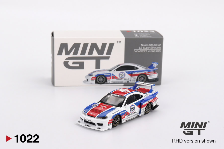 1:64 Nissan LB-Super Silhouette S15 SILVIA GARASIDRIFT x LBWK 2025 - obrazek 2