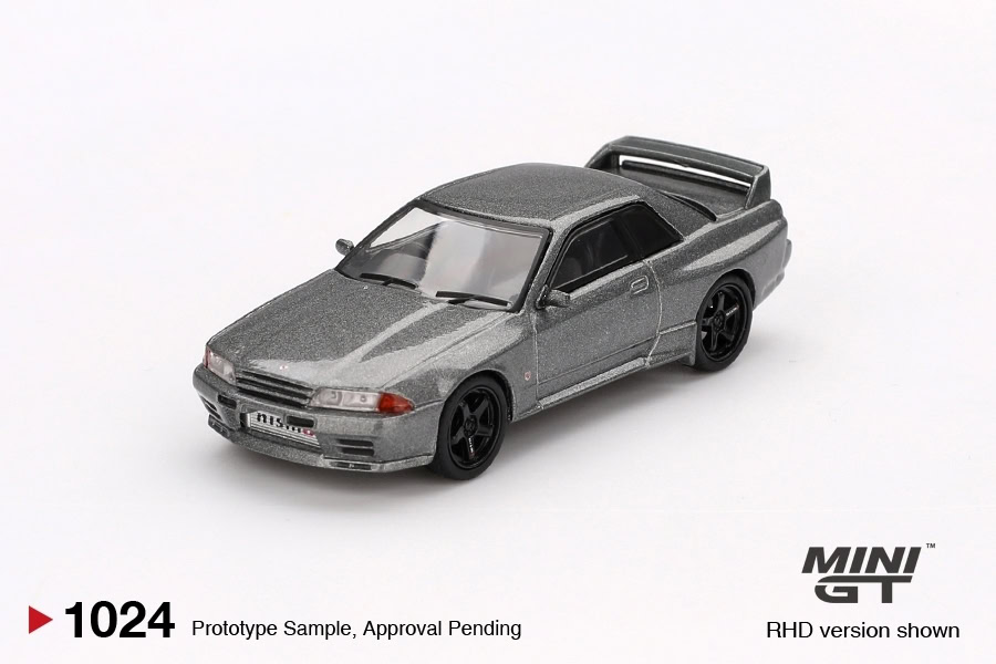 1:64 Nissan SKYLINE GT-R NISMO BNR32 CRS VERSION Dark Metal Gray