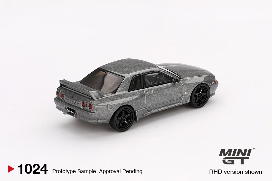 1:64 Nissan SKYLINE GT-R NISMO BNR32 CRS VERSION Dark Metal Gray - obrazek 2