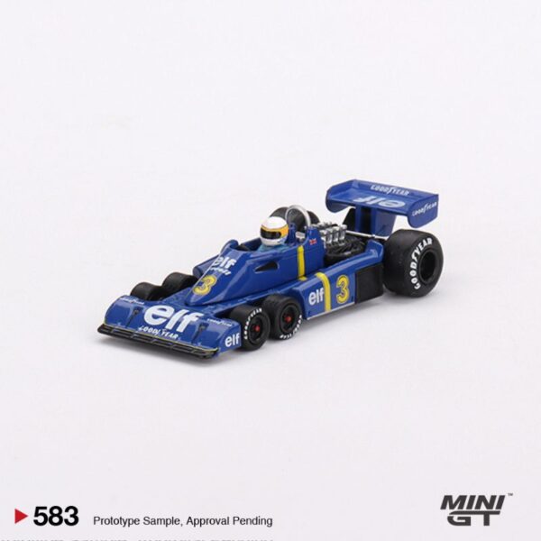 1:64 Tyrrell P34 #3 Jody Scheckter 1976 Swedish GP Winner