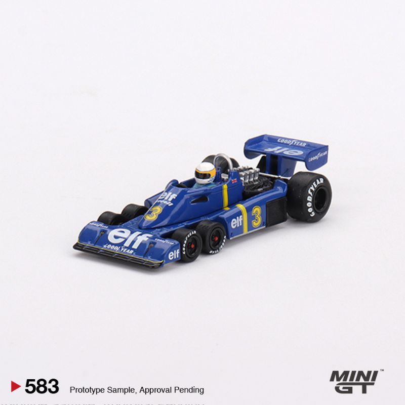 1:64 Tyrrell P34 #3 Jody Scheckter 1976 Swedish GP Winner