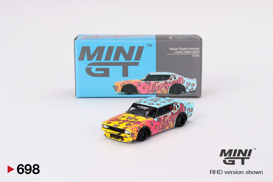 1:64 Nissan Skyline Kenmeri Liberty Walk LBWK KUMA - obrazek 2