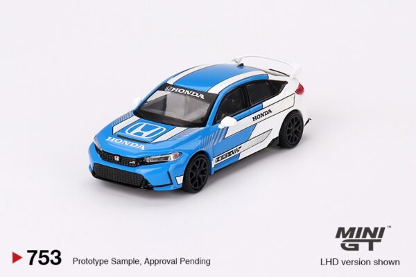 1:64 Honda Civic Type R #3 2023 Pace Car Blue